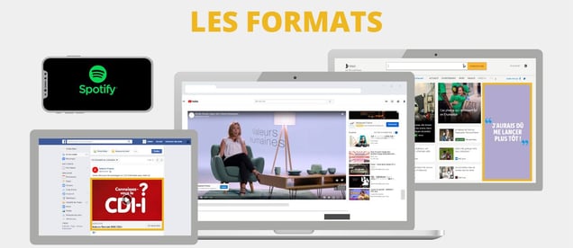 Les formats en recrutement programmatique