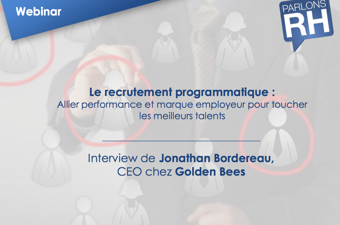 WEBINAR #1: Le recrutement programmatique