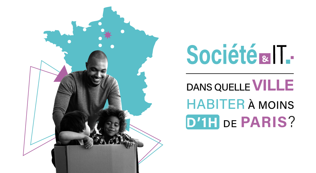 Une famille quitte Paris pour une ville à moins d'une heure de la capitale