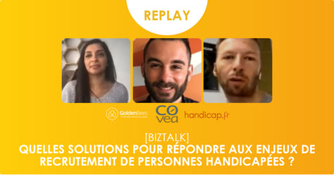Webinar : Quelle solutions pour répondre aux enjeux de recrutement de personnes handicapées ?