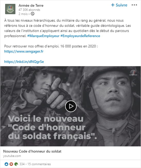 Culture Armée de Terre